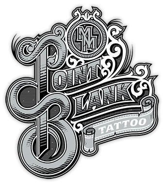 Point Blank Tattoo logo
